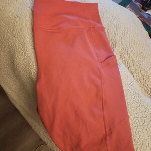 torrid Active High-Rise Leggings in Coral